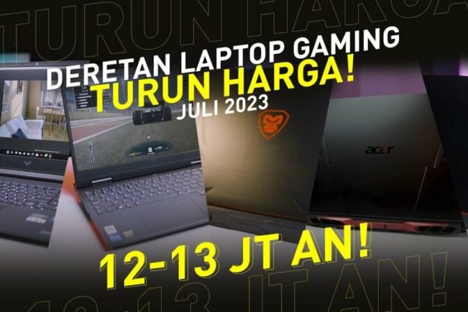 Rekomendasi Laptop Gaming Murah Terbaik 2023